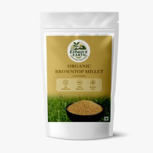 Organic Browntop Millet 500 Grams